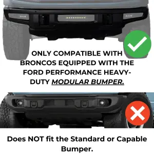 Putco - Putco Single Hoop Grille Guard fits Ford (2021-26) Bronco - Image 6