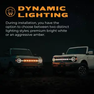 Putco - Putco Luminix LED Grille Emblem for Ford (2021-26) Bronco - w/o Front Camera - Image 5