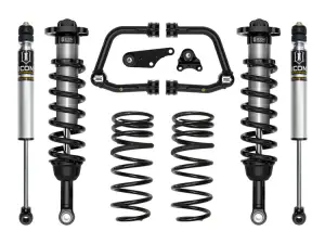 Icon 1.25-3" Lift, Suspension System, Tubular, Overland Rear Springs for Toyota (2024-25) Tacoma (Stage 2)