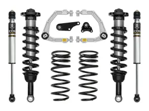 Icon 1.25-3" Lift, Suspension System, Billet, Overland Rear Springs for Toyota (2024-25) Tacoma (Stage 2)
