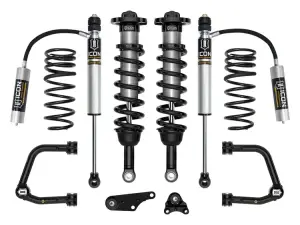 Icon 1.25-3" Lift, Suspension System, Tubular, Overland Rear Springs for Toyota (2024-25) Tacoma (Stage 3)