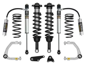 Icon 1.25-3" Lift, Suspension System, Tubular, Overland Rear SBilletprings for Toyota (2024-25) Tacoma (Stage 3)