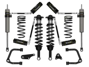 Icon 1.25-3" Lift, Suspension System, Tubular, Overland Rear Springs for Toyota (2024-25) Tacoma (Stage 5)