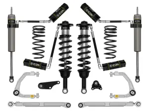 Icon 1.25-3" Lift, Suspension System, Billet, Overland Rear Springs for Toyota (2024-25) Tacoma (Stage 7)