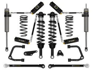 Icon 1.25-3" Lift, Suspension System, Tubular, Overland Rear Springs for Toyota (2024-25) Tacoma (Stage 8)