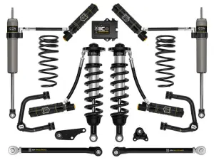 Icon 1.25-3" Lift, Suspension System, Tubular, Overland Rear Springs for Toyota (2024-25) Tacoma (Stage 10)