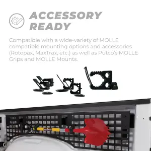 Putco - Putco MOLLE Panel for Ford (2022-26) Maverick (4'4" Bed, Passenger Side Panel) - Image 4