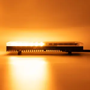 Putco - Putco YellowJacket LED Ultimate Rooftop Strobe Light Bar (Amber & White) w/ Quick Connect Harness - Image 7