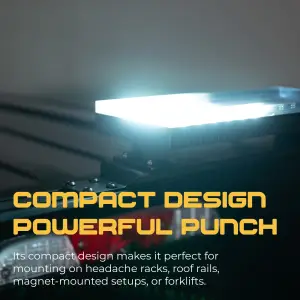 Putco - Putco YellowJacket LED Ultimate Rooftop Strobe Light Bar (Amber & White) w/ Quick Connect Harness - Image 6