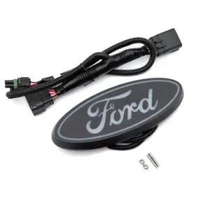 Putco - Putco Luminix White Oval LED Grille Emblem Fits Ford (2024) Explorer - Includes OEM Plug-N-Play Quick Connect into Headlamp (Front Grille, White LED's) - Image 3