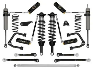 Icon 1.25-3" Lift, Tubular, Suspension System for Toyota (2025) 4Runner 4WD (Stage 10)