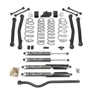 ReadyLIFT 3.5'' Terrain Flex 4-Arm Kit for Jeep (2018-25) JL Wrangler (w/ Falcon 2.1 Monotube Shocks)
