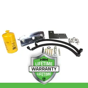H&S Motorsports - H&S Motorsports Lower Fuel Filter Upgrade Kit Ford (2023-25) 6.7 Power Stroke (Short Bed w/ Aftermarket Fuel Tank) - Image 2