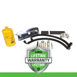 H&S Motorsports - H&S Motorsports Lower Fuel Filter Upgrade Kit Ford (2017-22) 6.7 Power Stroke (Short Bed w/ Aftermarket Fuel Tank) - Image 2