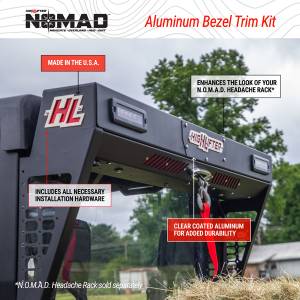 HighLifter - Hight Lifter N.O.M.A.D.™ Headache Aluminum Bezel Trim Kit - Image 5