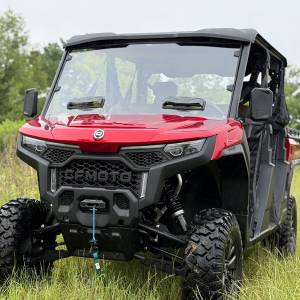 High Lifter Seizmik Toolless Versa-Vent Windshield for CFMoto (2025) U10 Pro (UV Resistant)