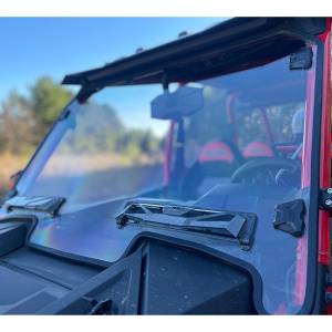 HighLifter - High Lifter Seizmik Toolless Versa-Vent Scratch Resistant Hard Coated Windshield Kit for Polaris (2019-23) RZR 1000 XP - Image 2