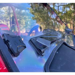HighLifter - High Lifter Seizmik Toolless Versa-Vent Scratch Resistant Hard Coated Windshield Kit for Polaris (2019-23) RZR 1000 XP - Image 3