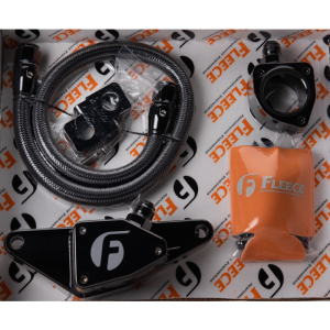 Fleece - Fleece Performance Coolant Bypass for Dodge/Ram (2003-05) 2500/3500 5.9L Cummins (Automatic Transmission w/ Stainless Steel Braided Line) - Image 6