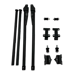 S&B Traction Bar Kit for Chevy/GMC (2020-26) 2500/3500 (Short Gusset)