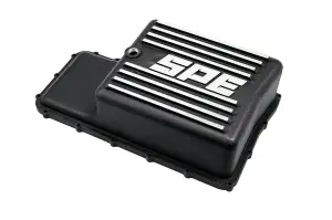 SPE Motorsport 6R140 Deep Transmission Pan for Ford (2011-19) F-250/F-350/F-450/F-550 6.7L Power Stroke (Black)