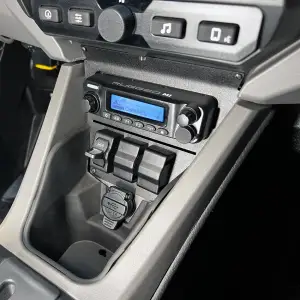 Rugged Radios Complete Communication Kit with Bluetooth Intercom and 2-Way Radio (10.4″ Touchscreen Models Only), STX Stereo Remote Head, M1 VHF Business Band