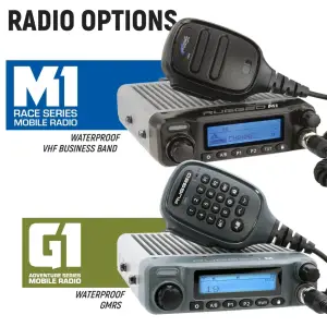 Rugged Radios - Rugged Radios Complete Communication Kit with Bluetooth Intercom and 2-Way Radio (10.4″ Touchscreen Models Only), 696 PLUS Remote Head, M1 VHF Business Band - Image 7