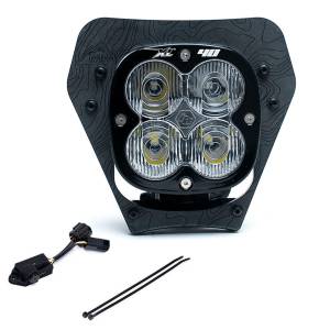 Baja Designs - Baja Designs XL40 (D/C) LED Headlight Kit for KTM (2024-25) 150-300 XC-W; 350-500 XW-F; 450 XCF-W, w/ Dimmer - Image 5