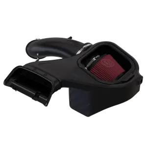S&B Cold Air Intake for Ford (2015-26) 5.0L F-150 (Cotton Cleanable, Red) w/ Whipple Stage1/Stage 2 Supercharger