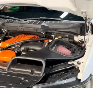 S&B - S&B Cold Air Intake for Ford (2015-26) 5.0L F-150 (Dry Extendable, White) w/ Whipple Stage1/Stage 2 Supercharger - Image 9