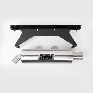 HMF Racing - HMF Exhaust Systems for Polaris (2025) RZR XP 1000, Titan Quiet Series, Dual Full System, Stainless Steel, Billet - Recessed, Blackout End Cap - Image 11