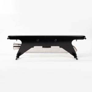 HMF Racing - HMF Exhaust Systems for Polaris (2025) RZR XP 1000, Titan Quiet Series, Dual Full System, Grey - Gun Metal, Billet - Recessed End Cap - Image 7