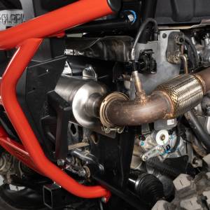 HMF Racing - HMF Exhaust Systems for Polaris (2024-25) RZR XP 1000, Titan Loud Series, Slip On System, Stainless Steel, Billet - Recessed, Blackout End Cap - Image 10