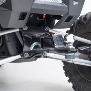 HMF Racing - HMF HD Receiver Hitch for Polaris (2017-26) RZR XP/4 1000, Polaris RZR XP/4 Turbo, / (2018-22) RZR RS-1, 2 Inch, Raw - Image 3
