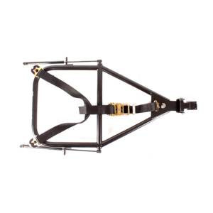 HMF Racing - HMF Spare Tire Rack for Polaris (2014-23) RZR XP/4 1000 / (2016-23) RZR XP/4 Turbo, Black - Textured - Image 8