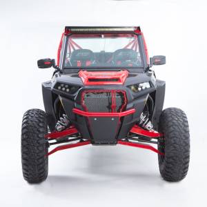 HMF Racing - HMF LT Front Bumper for Polaris (2014-18) RZR XP/4 1000, White, No Fair Lead Mount - Image 3