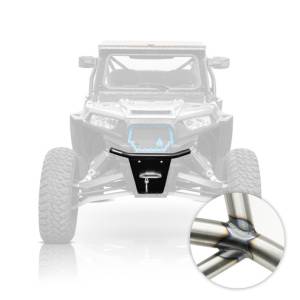 HMF Racing - HMF LT Front Bumper for Polaris (2014-18) RZR XP/4 1000, Black, Fair Lead Mount - Image 5