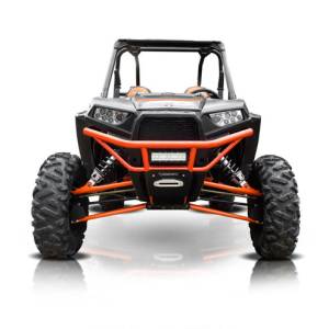HMF Racing - HMF HD Front Bumper for Polaris (2014-18) RZR XP/4 1000, Black - Image 2