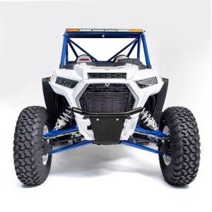 HMF Racing - HMF LT Front Bumper for Polaris (2019-23) RZR XP/4 1000, RZR XP/4 Turbo, Mount Fairlead, Black - Textured - Image 5