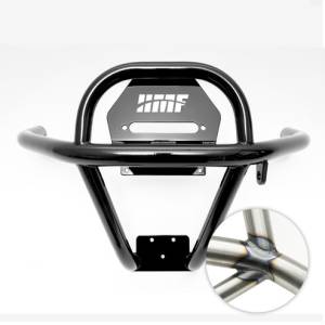 HMF Racing - HMF U4 Front Bumper for Polaris (2019-23) RZR XP/4 1000, RZR XP/4 Turbo, Black - Image 8