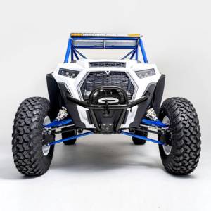 HMF Racing - HMF U4 Front Bumper for Polaris (2019-23) RZR XP/4 1000, RZR XP/4 Turbo, Black - Textured - Image 2
