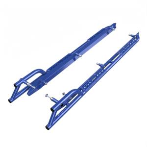 HMF Racing - HMF Rock Sliders for Polaris (2024-26) XPedition 5, Blue - Polaris - Image 10