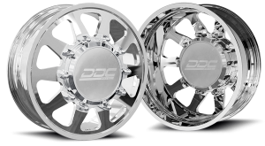 DDC Dually Wheels The Ten Forged 20x8.25 8x170 Polished 99-04 Ford F-350