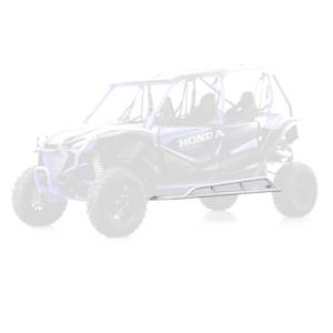 HMF Racing - HMF Rock Sliders for Honda (2019-26) Talon 4, Silver - Image 1