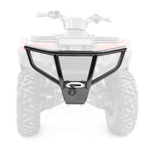 HMF HD Front Bumper for Honda (2014-21) Rancher 420, Black