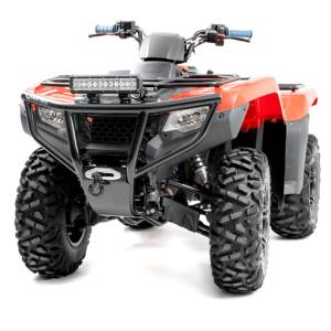 HMF Racing - HMF HD Front Bumper for Honda (2014-21) Rancher 420, Raw - Image 3