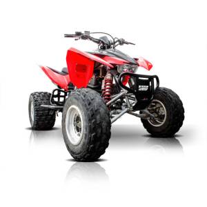 HMF Racing - HMF HD Front Bumper for Honda (2004-14) TRX 400EX, MX Hoop Style, Raw - Image 2