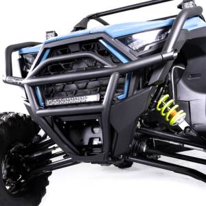 HMF Racing - HMF 2.0 Front Bumper for Polaris (2020-26) RZR Pro XP/4, Black - Gloss - Image 4