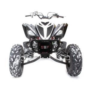 HMF Front Bumper for Yamaha (2006-26) Raptor 700, XC Hoop Style, Raw