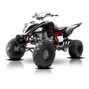 HMF Racing - HMF Front Bumper for Yamaha (2006-26) Raptor 700, MX Hoop Style, Raw - Image 4